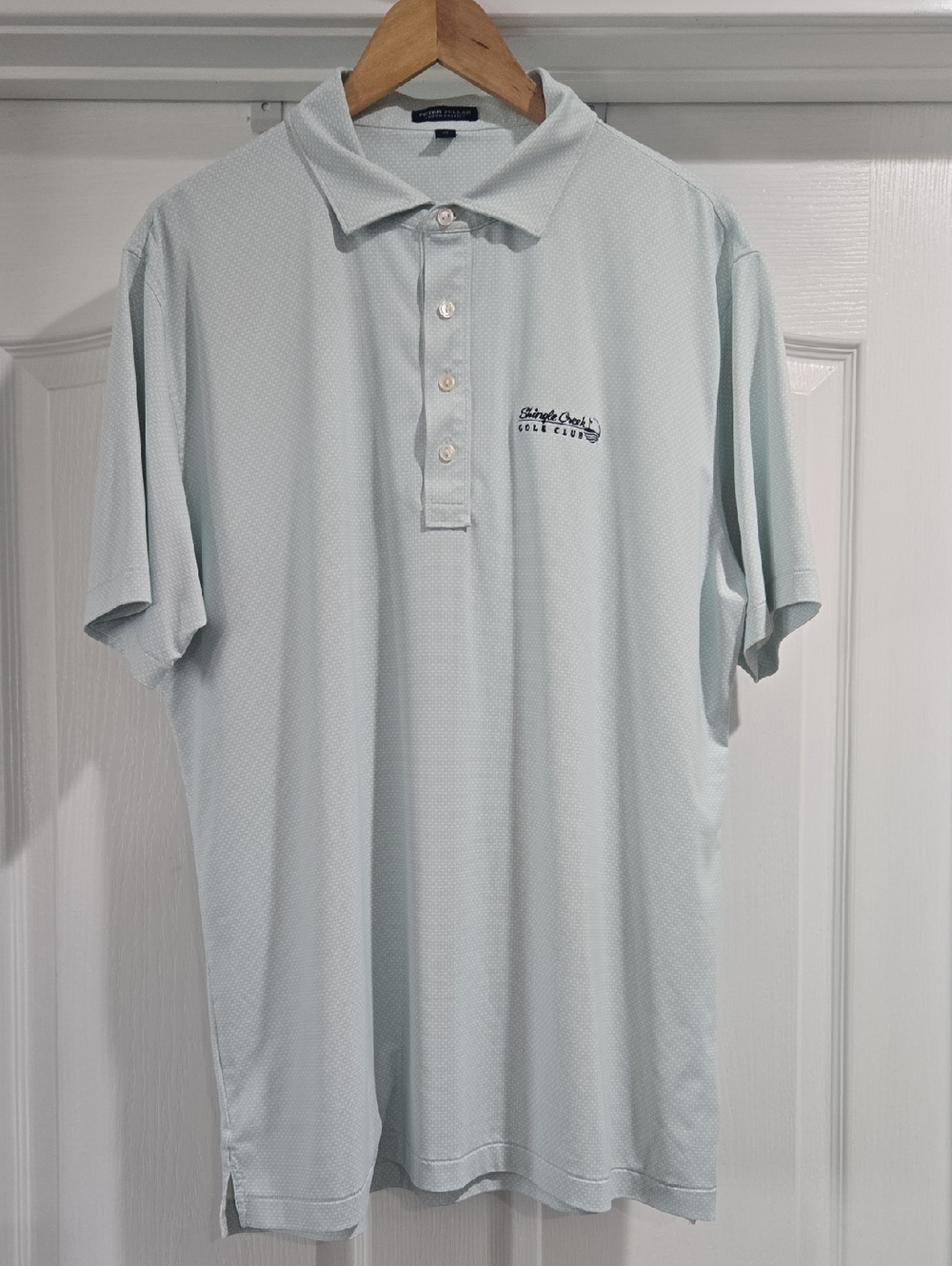 Peter Millar Crown Crafter Men's Size XL Performance Short Sleeve Polo